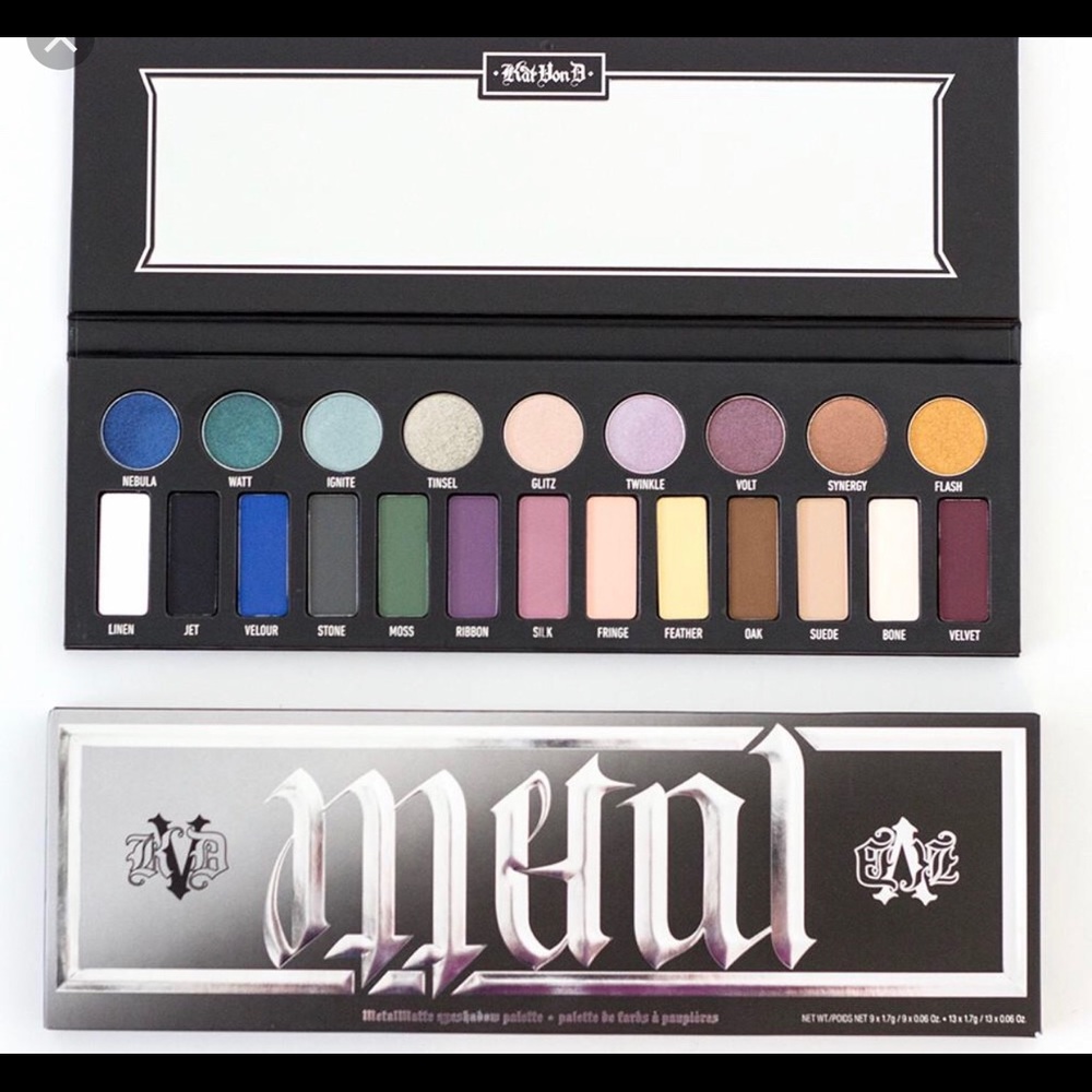 Kat Von D **LIMITED EDITION** Metal Matte Pallete